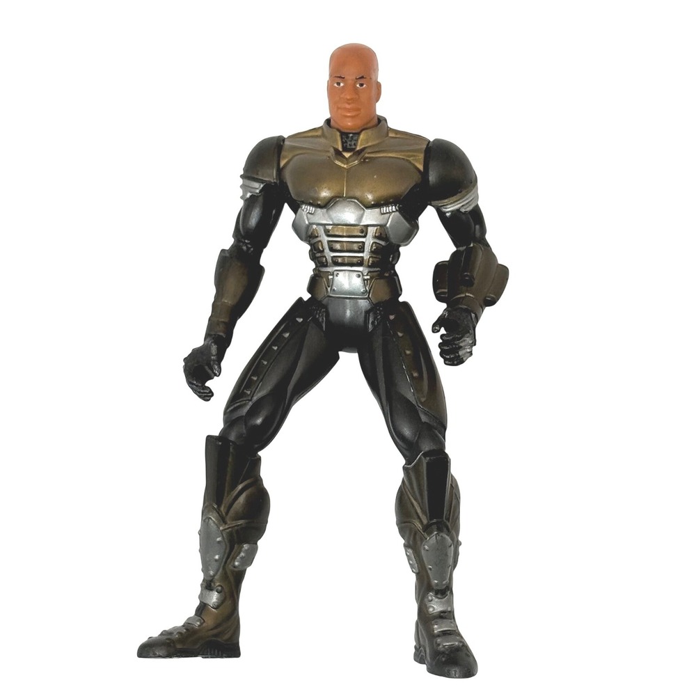 Vtg 1997 Kenner Shaq Steel Action Figure DC Comics Movie 5" Loose